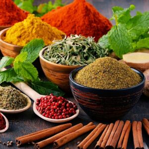 Erbe aromatiche e spezie biologiche