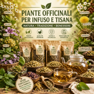 Piante officinali per Infusi e Tisane